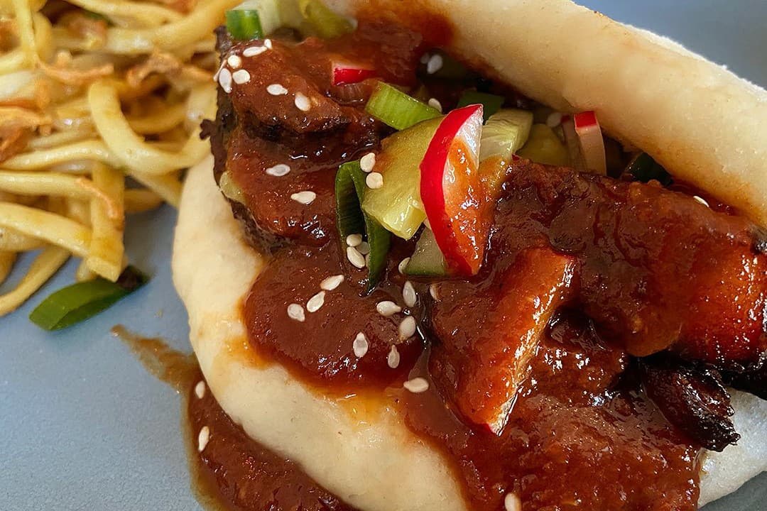 Receptfoto van Bao Bun met Babi Pangang